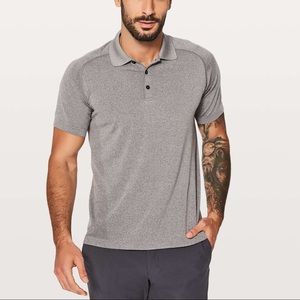 Lululemon Metal Vent Tech Polo in Gray